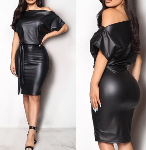 Summer Solid Color Mini Dress Image 4