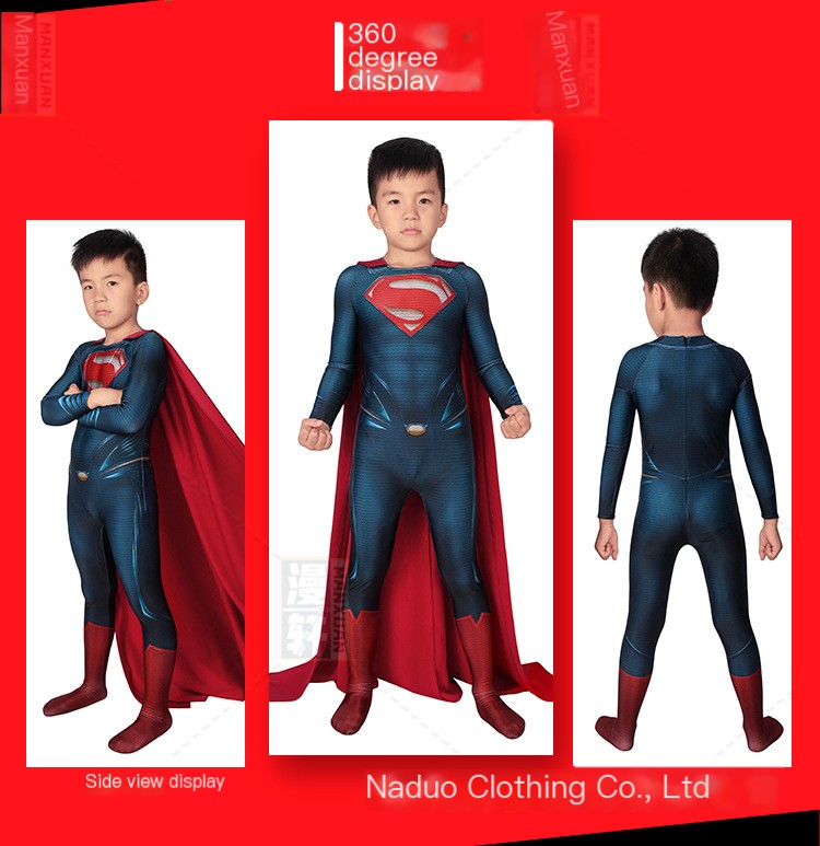 Superman Bodysuit Detail