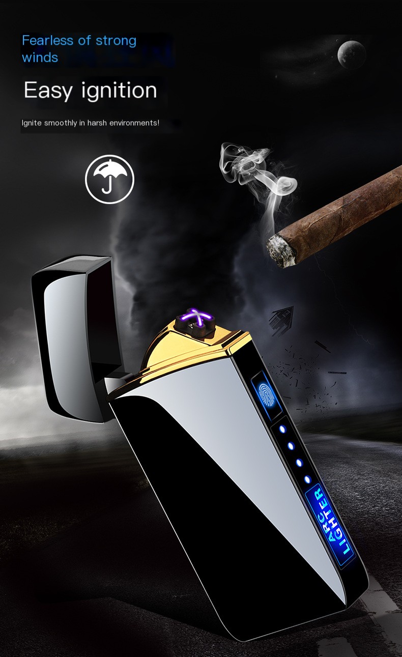 Electric Plasma Arc Lighter - Color Variant 1 - Elegant Design HS:9613800000 Age:Adult Gender:Unisex Origin:CN