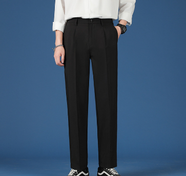 Viral Non-Ironing Pleated Trousers image