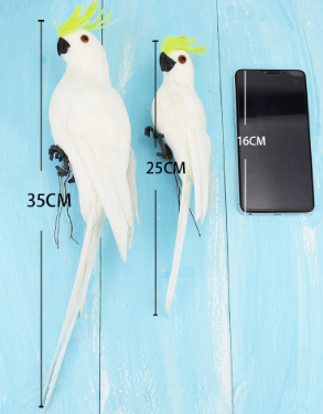 Realistic Parrot Figurine 1