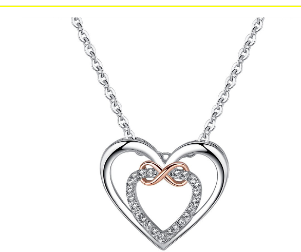 Heart-Shaped Necklace Image 2