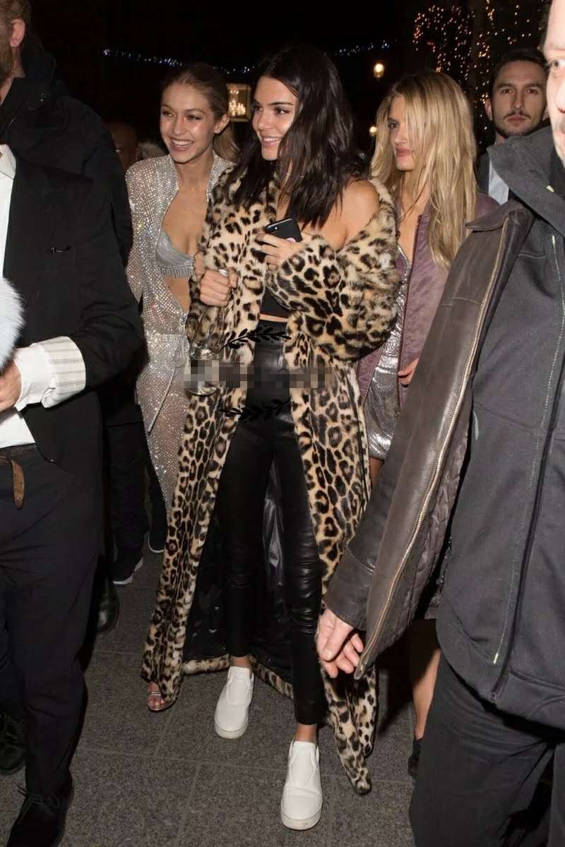 Super Long Fur Coat - Image 3