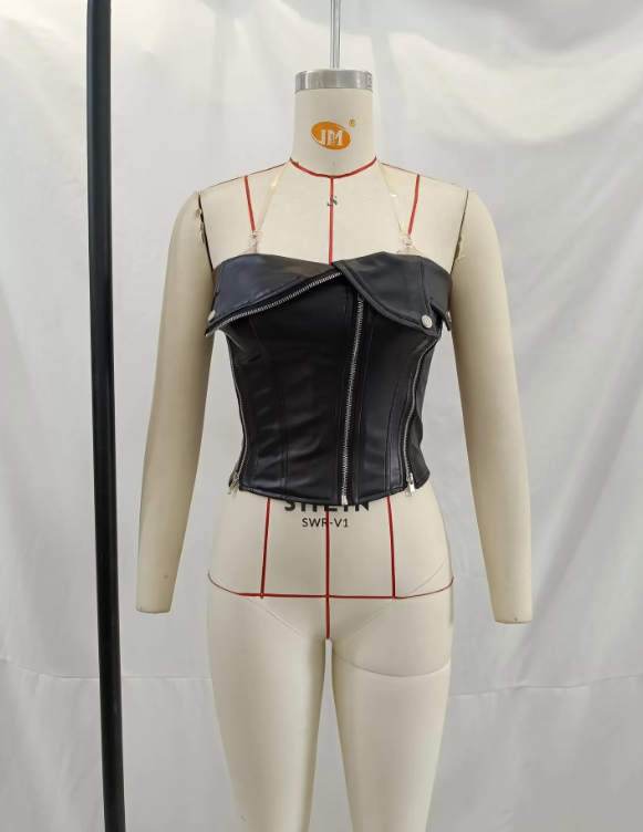 Faux Leather Detail