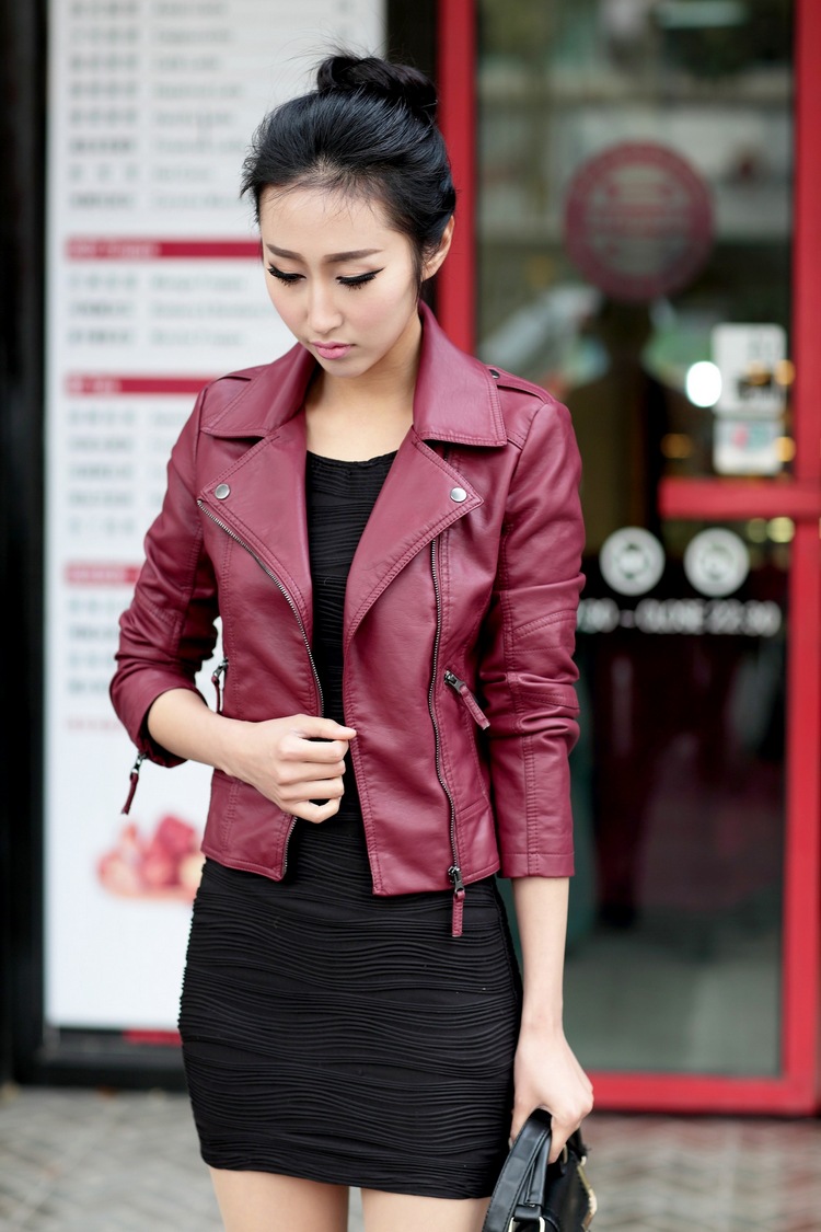 Women's Motorcycle Jacket Image 3