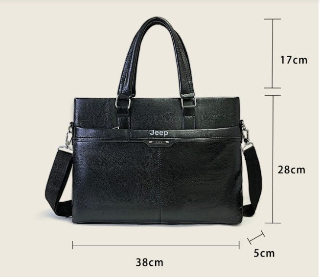 Men's Business Commuter Briefcase Image 1