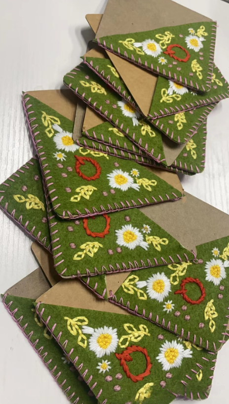 Embroidered Bookmarks Variety