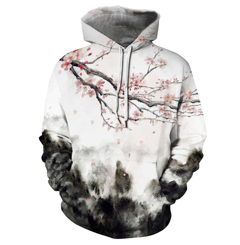 Hooded Solid Color Versatile Loose Student Hoodie