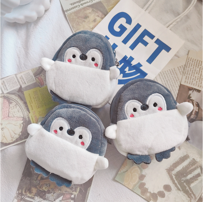Cute Little Penguin Coin Purse in use