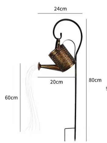 Solar Garden Kettle Light 2