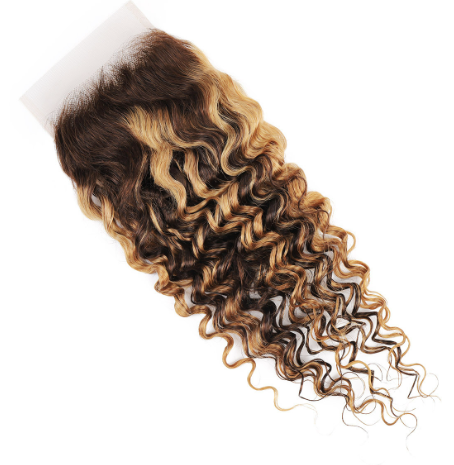 4*4 Jerry Curly Lace Wig - Style 4
