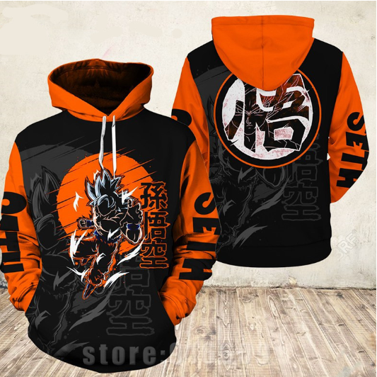Dragon Ball Z Son Goku Hoodie Image 3