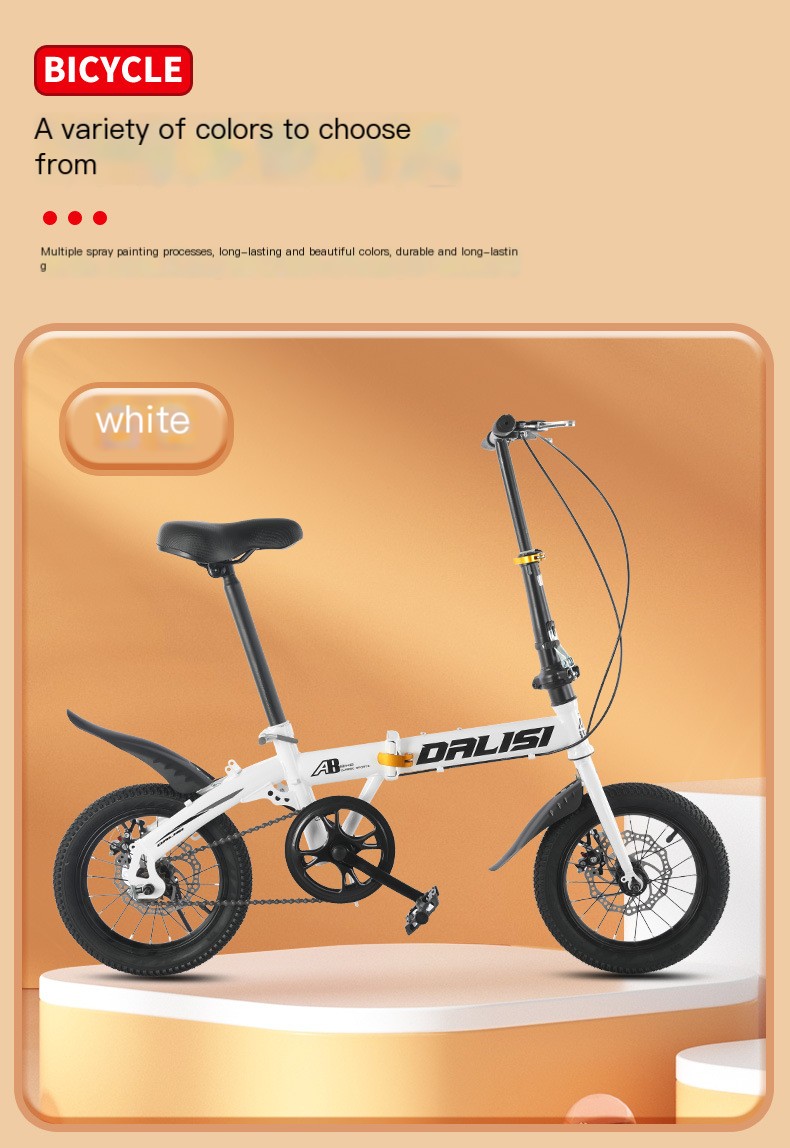 Cycling City Folding Bicycle Features