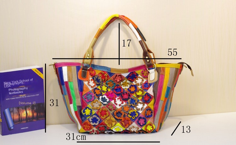 Leather Handbag Image 1