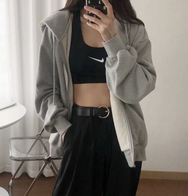 Hooded Cardigan Image 2