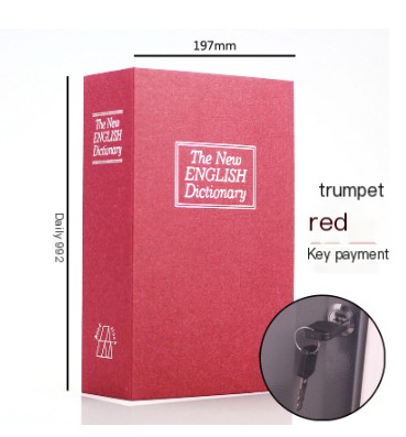 Dictionary Safe Black