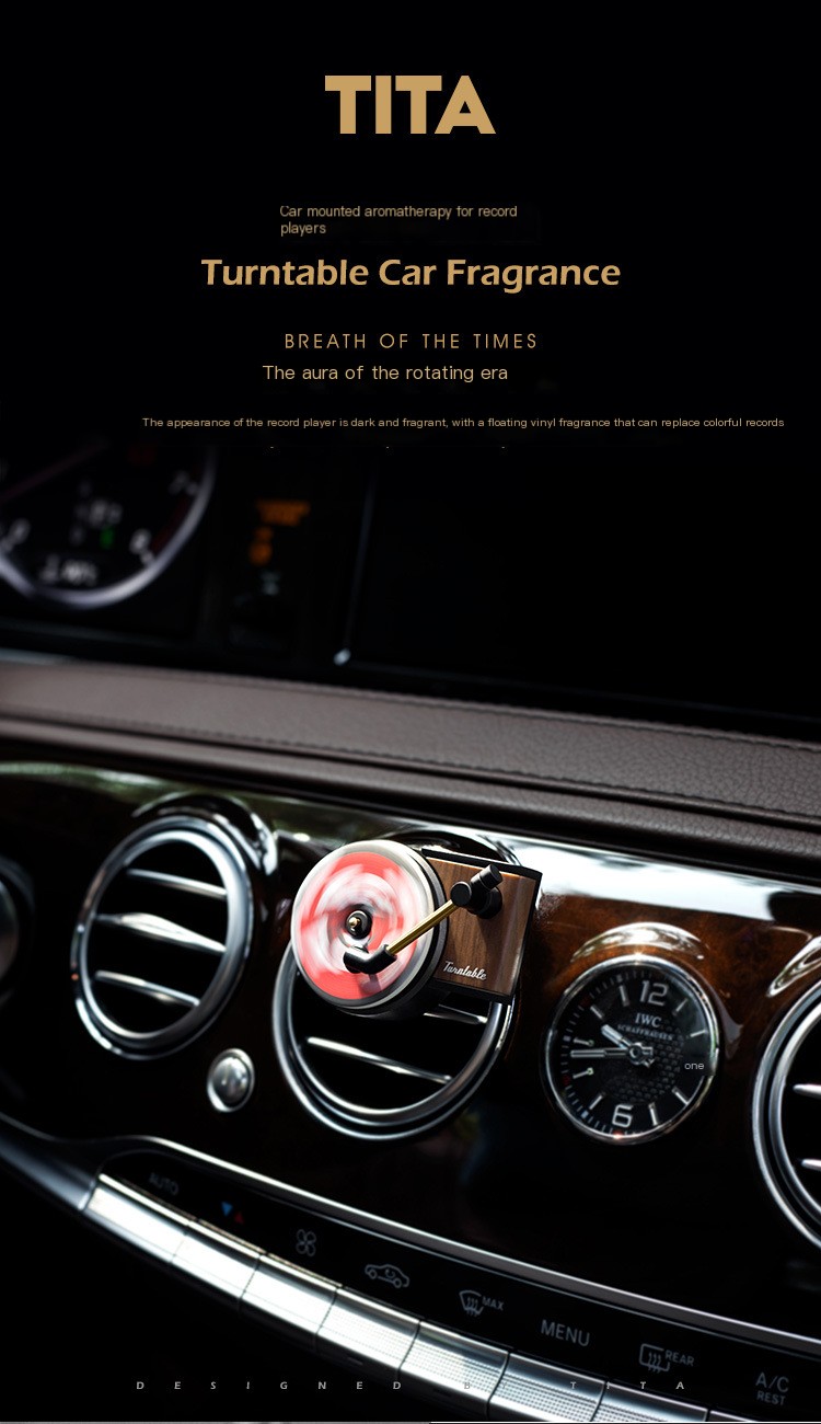 Retro Vinyl Record Car Air Freshener