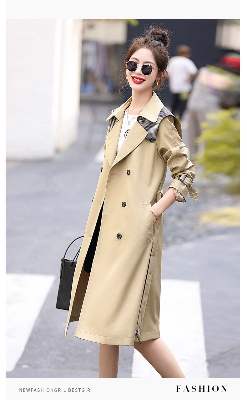 Mid-length Top British Style Coat Image 3