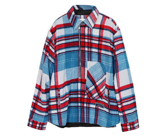 Blue Plaid Jacket 1
