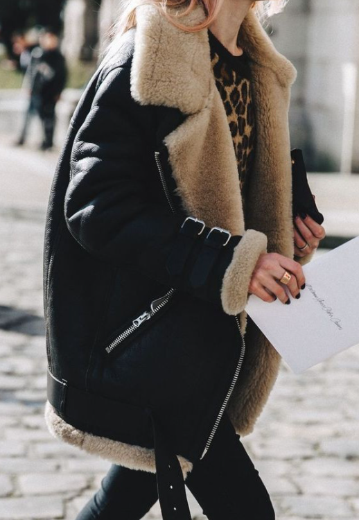 Sheep Wool Jacket Gray