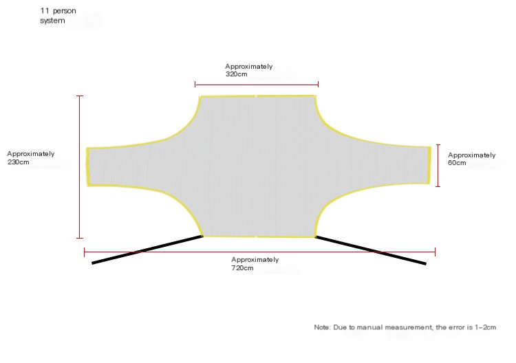 Rede com Alvo Profissional para Tiro ao Gol