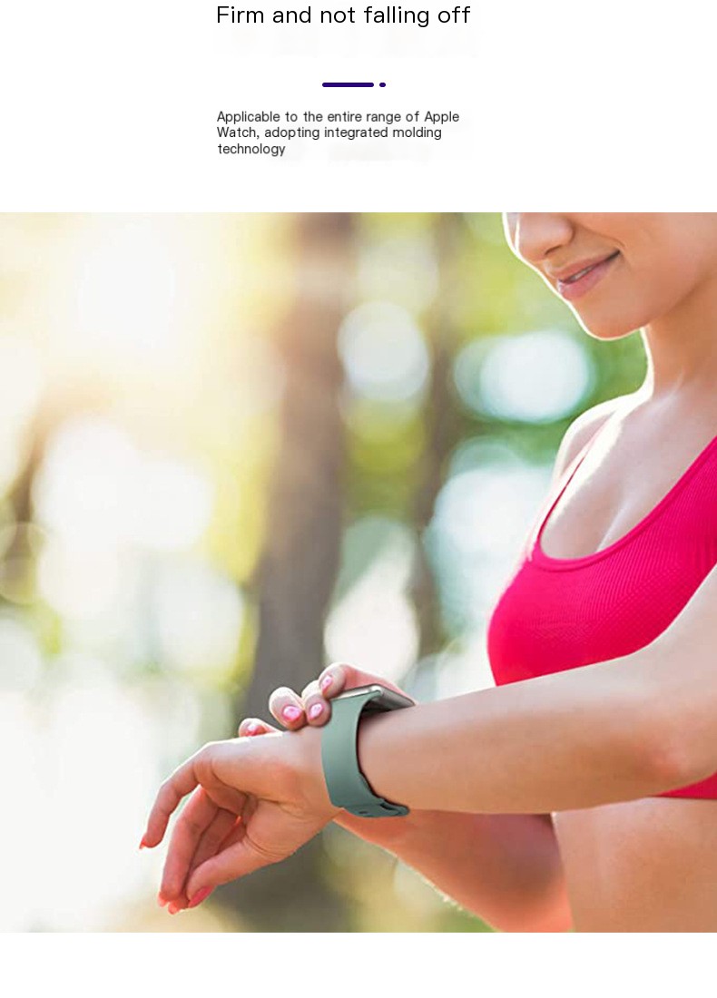 Apple Silicone Watch Strap 4