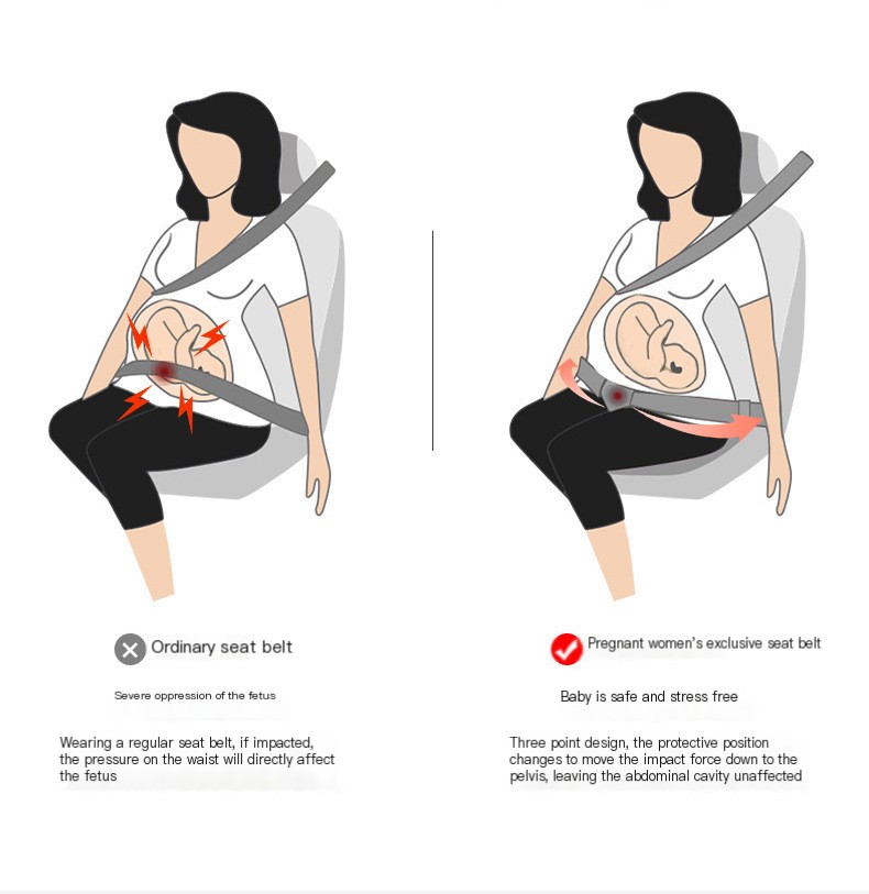 Pregnancy Car Seat Belt Adjuster