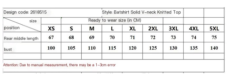 V-neck knitted pullover - Image 2