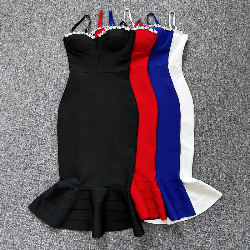 Vintage Sequined Dress - Side View