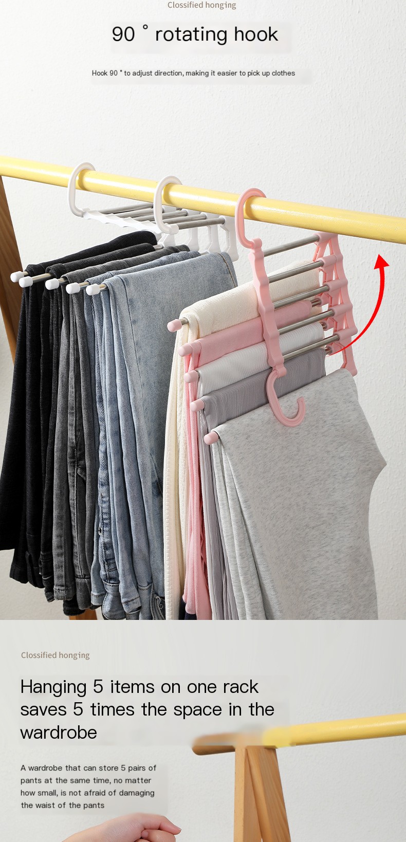 Folding Trousers Rack - Image 6