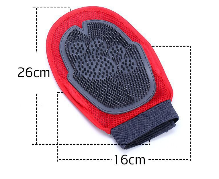 Grooming Glove Features