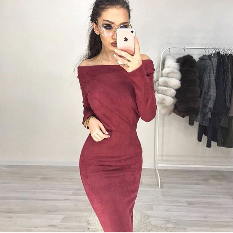 Hemp Blend Bodycon Dress - Image 2