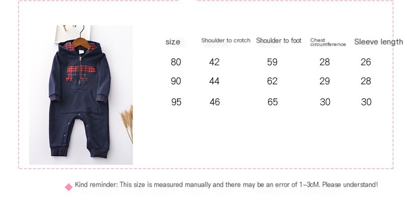 Baby climbing suit