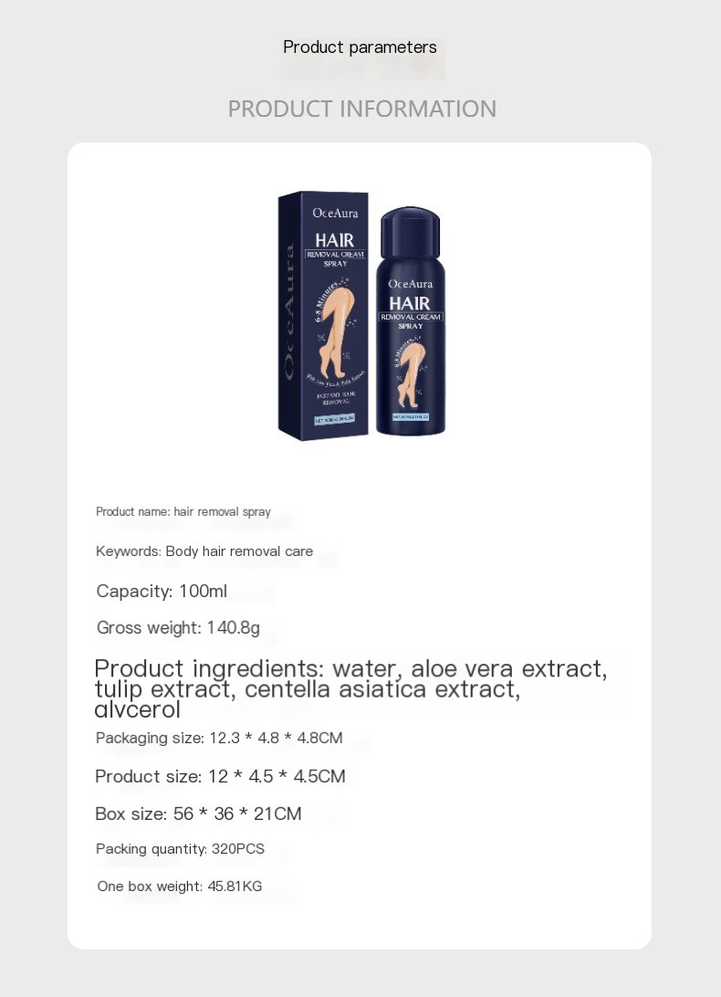 Hair Removal Spray Image 1