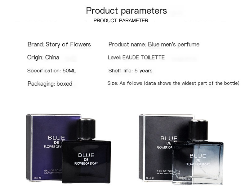 Flower Story Perfume Bottle