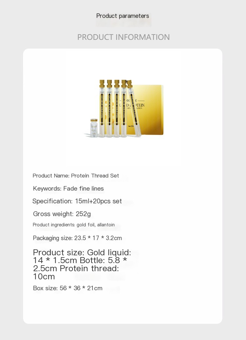 EELHOE Protein Boosting Line - Fine Line Reduction