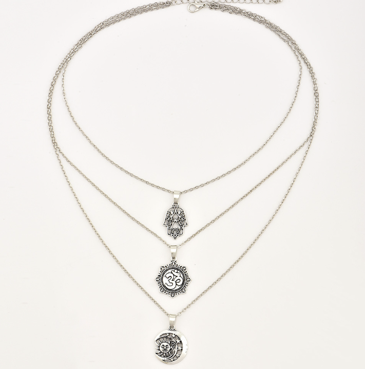 Star and Moon Necklace