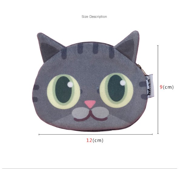Colorful Cat Wallet