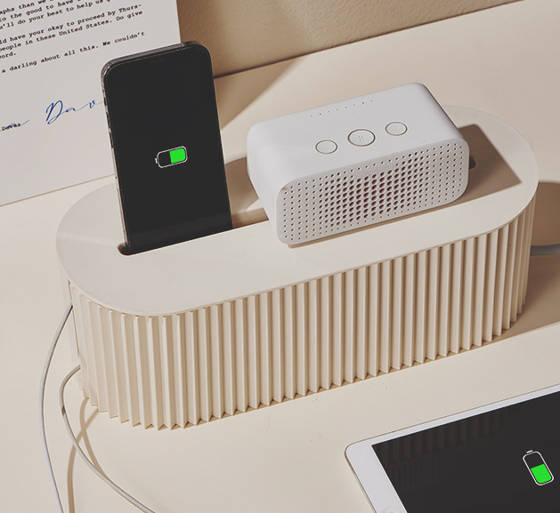 Organized Cables with Storage Box