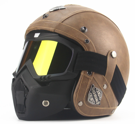 Harley Leather Helmet 2