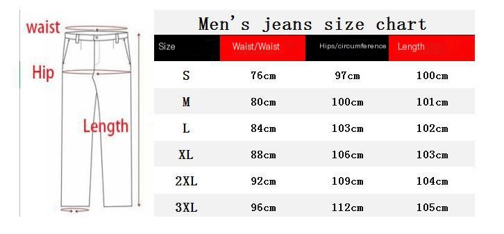 Men's Distressed Denim Jeans