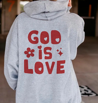 God Is Love Hoodie Image 2