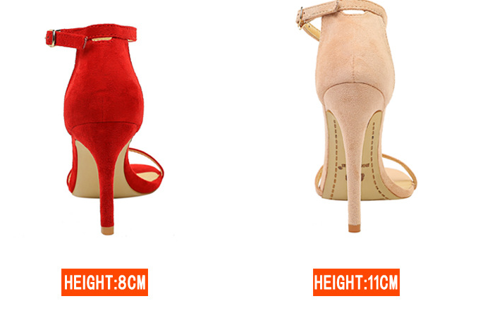 Fashionable Satin Sandals