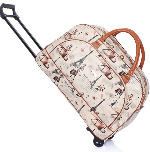 Striped Luggage Image 2