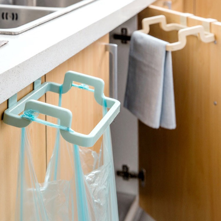 Kitchen Door Back Trash Bag Holder