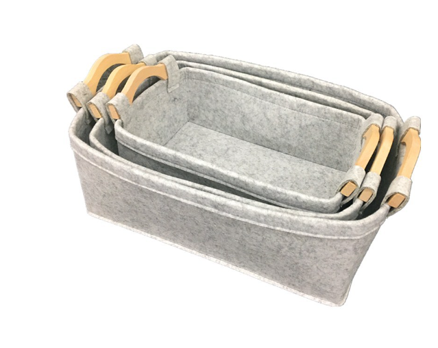 Felt Storage Basket Image 2