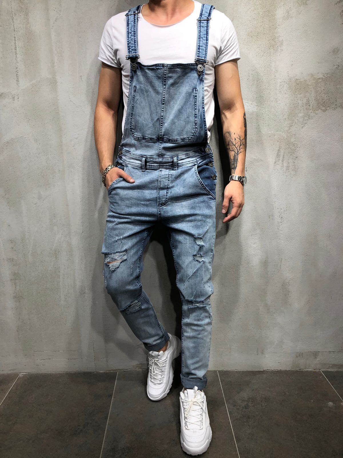 Denim Overalls