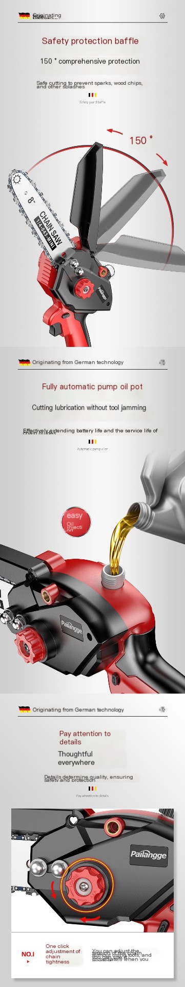 Electric Chainsaw Image 3