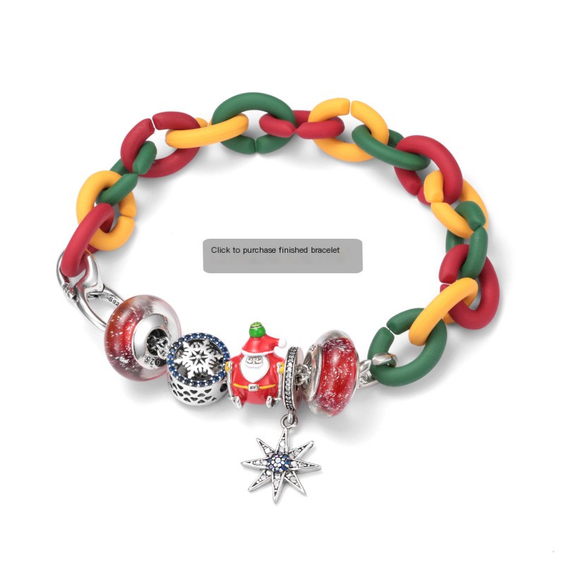 MAGIC CHARMS Snowflake Bead Bracelet