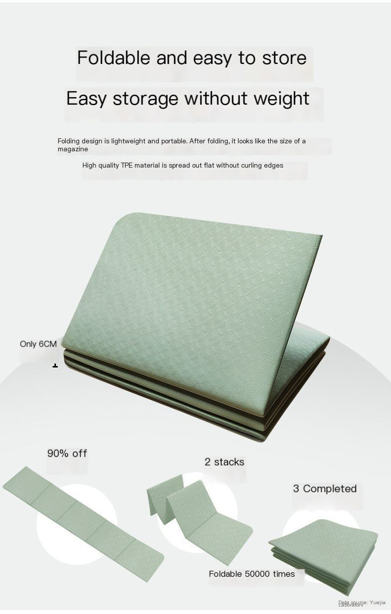 TPE Folding Yoga Mat Image 3